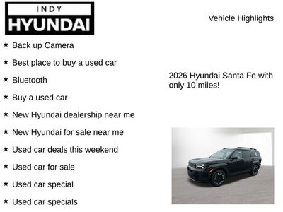 2026 Hyundai SANTA FE SEL