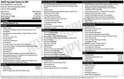 2025 Hyundai SANTA FE XRT