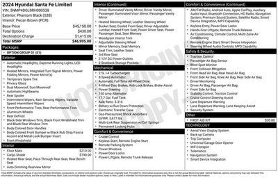 2024 Hyundai SANTA FE Limited