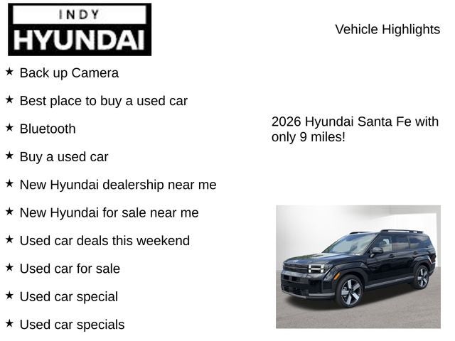 2026 Hyundai SANTA FE Limited