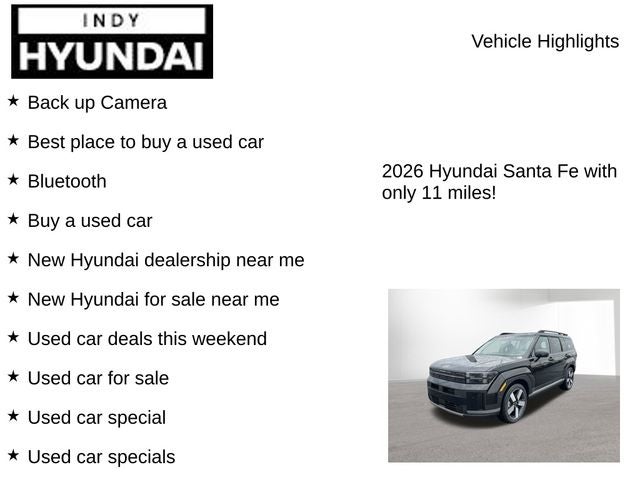 2026 Hyundai SANTA FE Limited