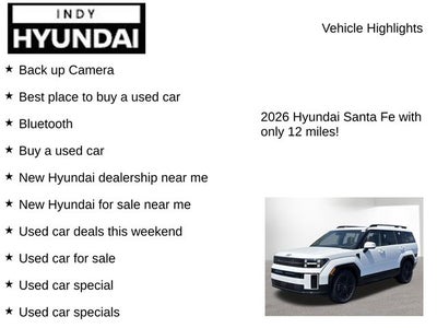 2026 Hyundai SANTA FE HYBRID Calligraphy
