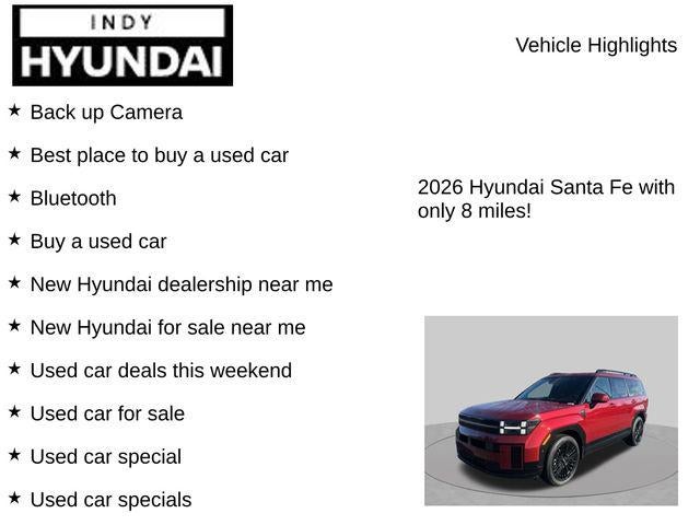 2026 Hyundai SANTA FE HYBRID Calligraphy
