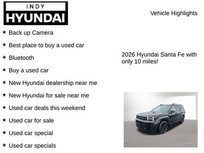2026 Hyundai SANTA FE Calligraphy