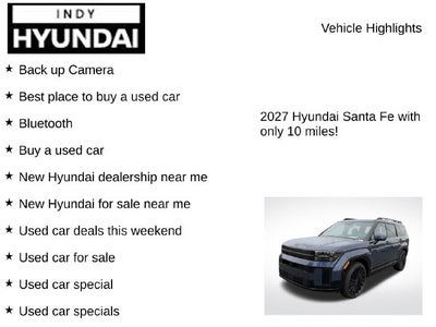 2027 Hyundai SANTA FE Calligraphy