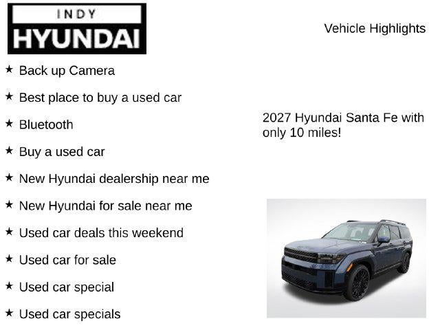 2027 Hyundai SANTA FE Calligraphy