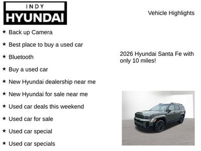 2026 Hyundai SANTA FE Calligraphy