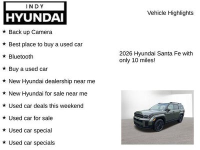 2026 Hyundai SANTA FE Calligraphy