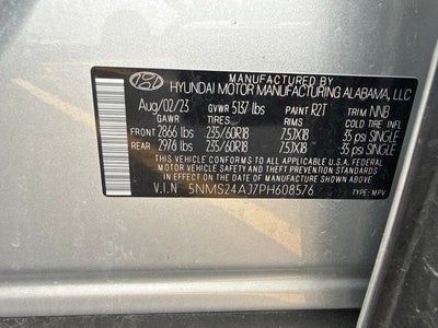 2023 Hyundai SANTA FE SEL