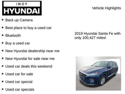 2019 Hyundai SANTA FE SE