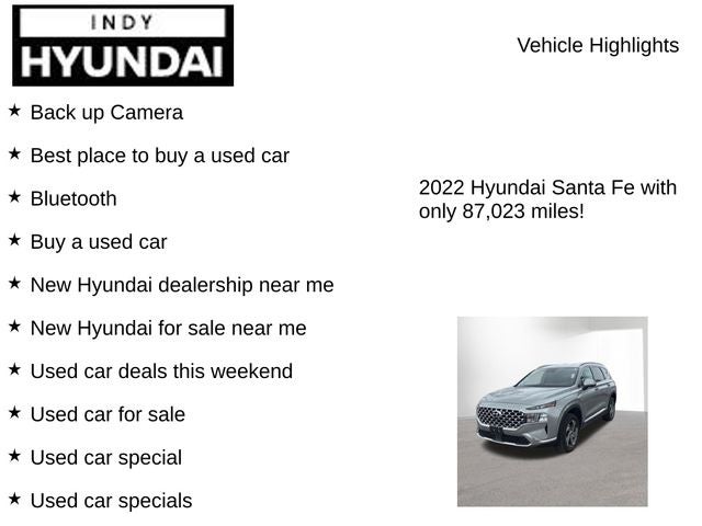 2022 Hyundai SANTA FE SEL