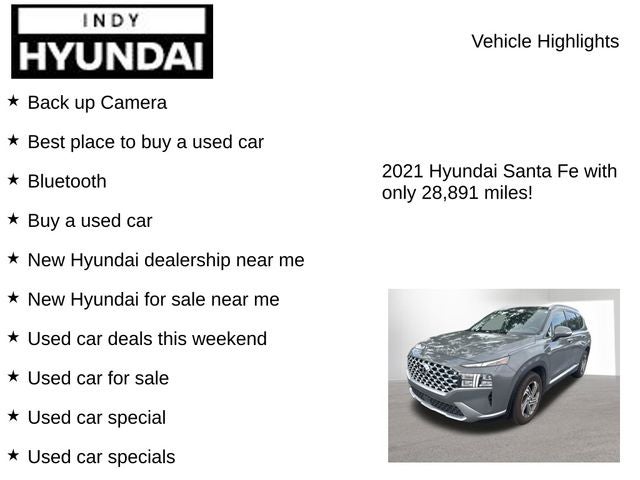 2021 Hyundai SANTA FE SEL