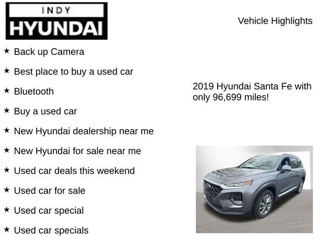 2019 Hyundai SANTA FE Limited