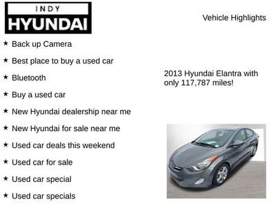 2013 Hyundai ELANTRA GLS