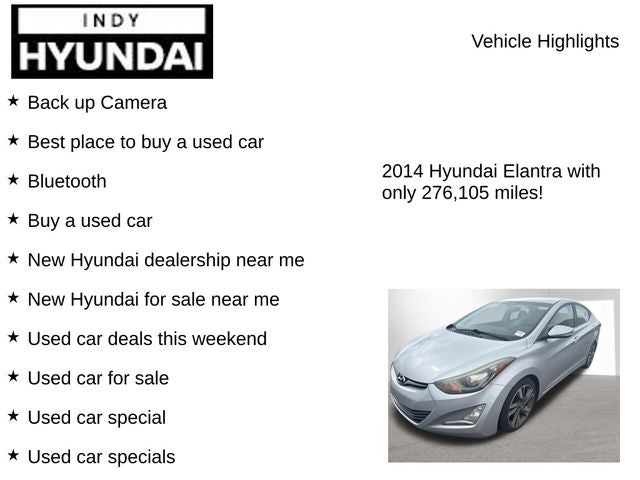 2014 Hyundai ELANTRA Limited