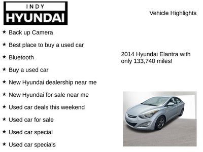 2014 Hyundai ELANTRA SE