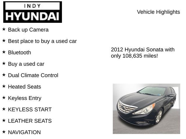 2012 Hyundai SONATA Limited