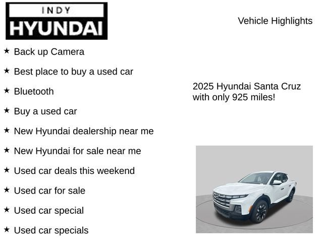 2025 Hyundai SANTA CRUZ SE