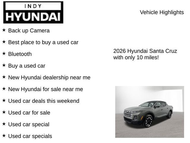 2026 Hyundai SANTA CRUZ SE