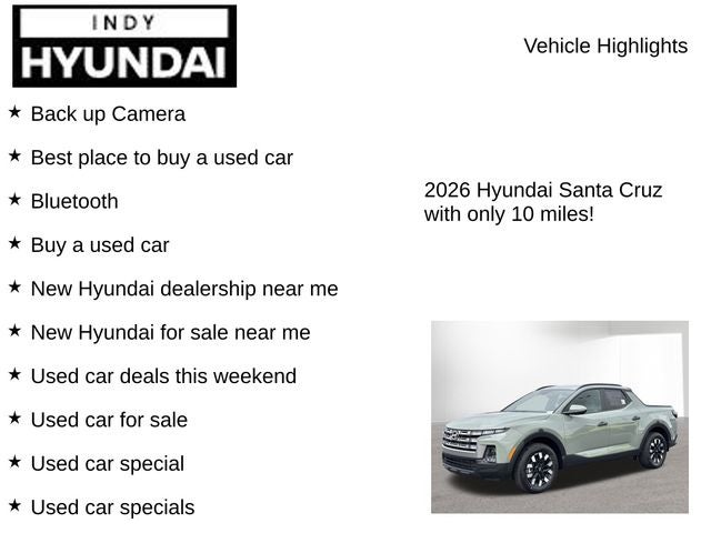 2026 Hyundai SANTA CRUZ SEL
