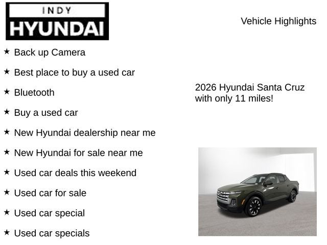 2026 Hyundai SANTA CRUZ SEL
