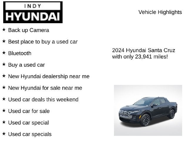 2024 Hyundai SANTA CRUZ SEL