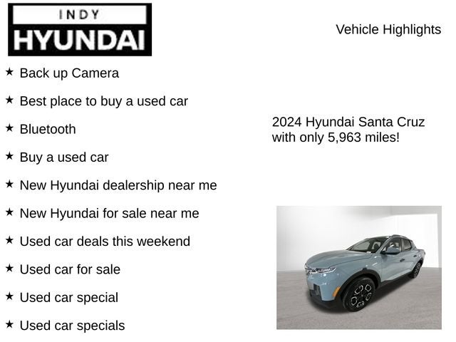 2024 Hyundai SANTA CRUZ SEL