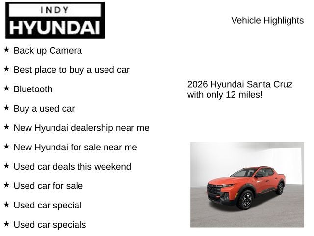 2026 Hyundai SANTA CRUZ XRT