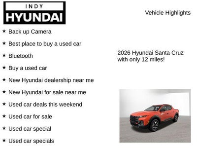2026 Hyundai SANTA CRUZ XRT
