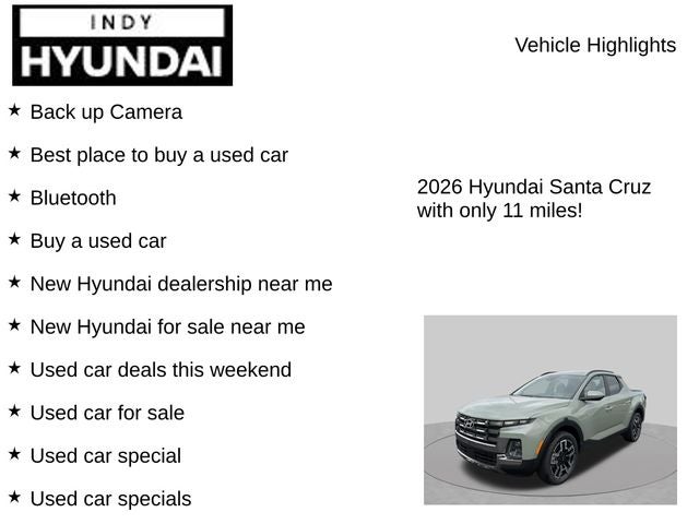 2026 Hyundai SANTA CRUZ Limited