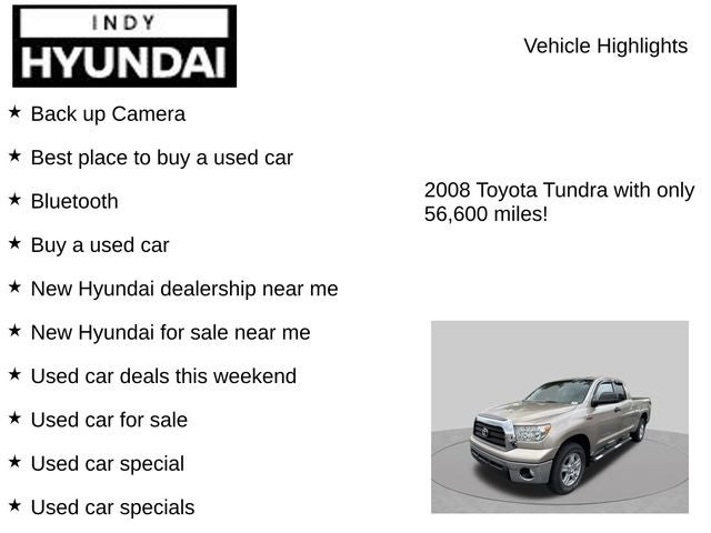2008 Toyota Tundra SR5