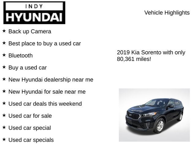 2019 Kia Sorento LX