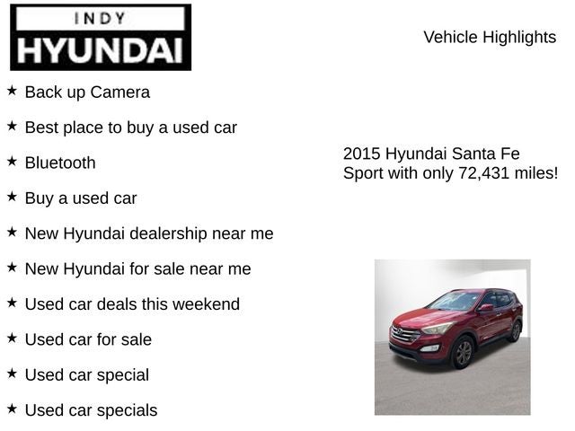 2015 Hyundai SANTA FE SPORT Base