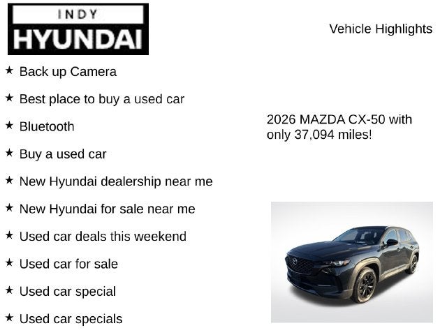 2026 Mazda Mazda CX-50 2.5 S Preferred