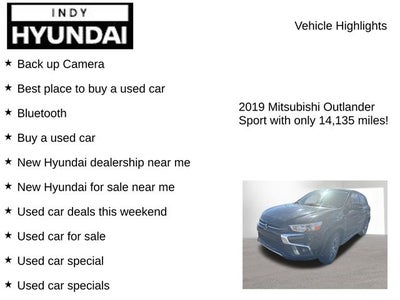 2019 Mitsubishi Outlander Sport SE 2.0