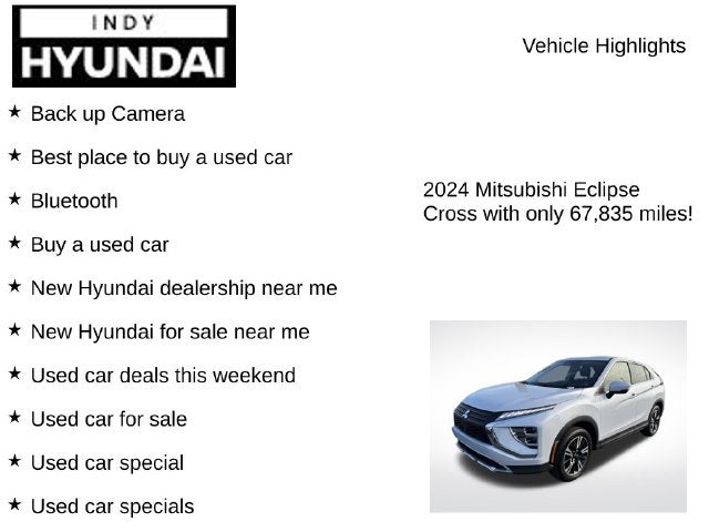 2024 Mitsubishi Eclipse Cross SE