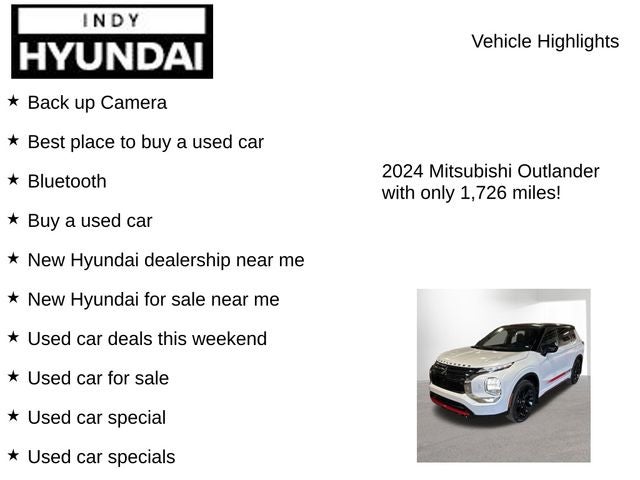 2024 Mitsubishi Outlander SE