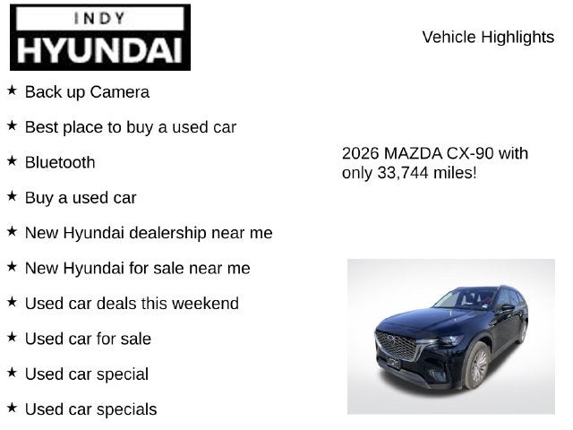 2026 Mazda Mazda CX-90 3.3 Turbo Select