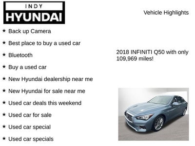 2018 INFINITI Q50 3.0t LUXE