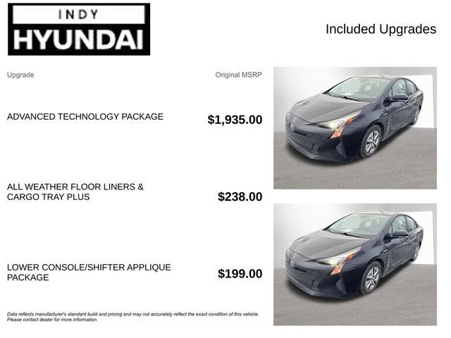 2016 Toyota Prius Base