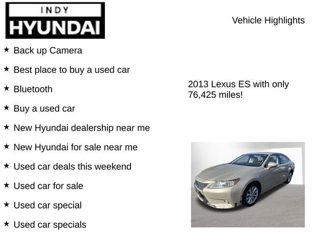 2013 Lexus ES 300h
