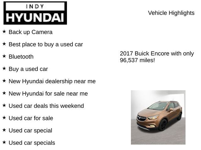 2017 Buick Encore Sport Touring