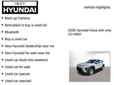2026 Hyundai KONA SE
