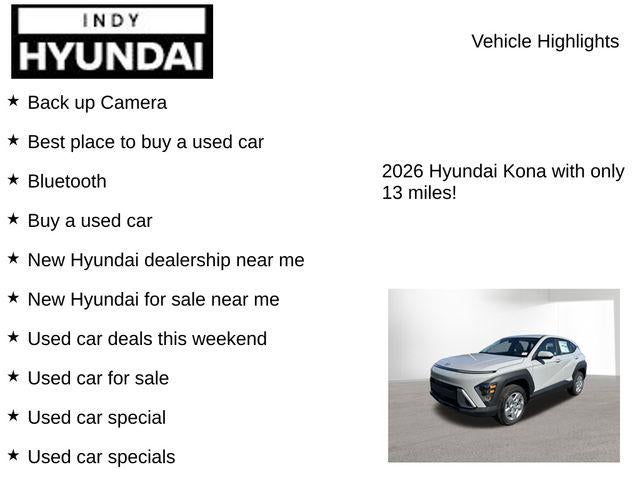 2026 Hyundai KONA SE