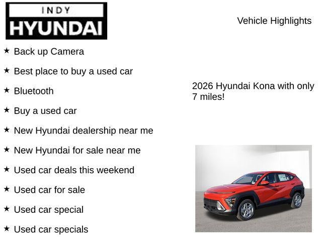 2026 Hyundai KONA SE