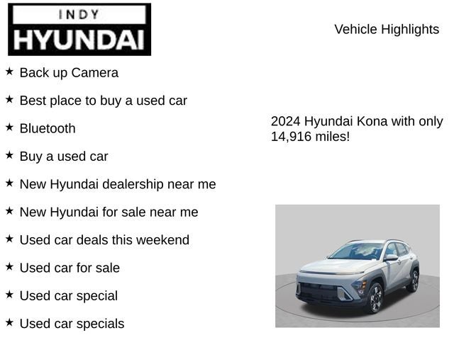 2024 Hyundai KONA SEL