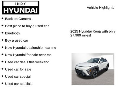 2025 Hyundai KONA SEL
