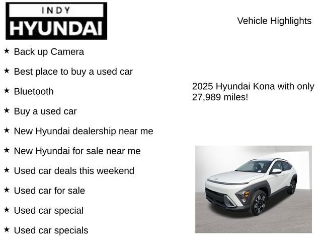 2025 Hyundai KONA SEL