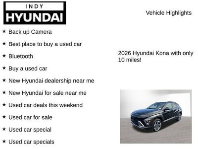 2026 Hyundai KONA SEL Premium