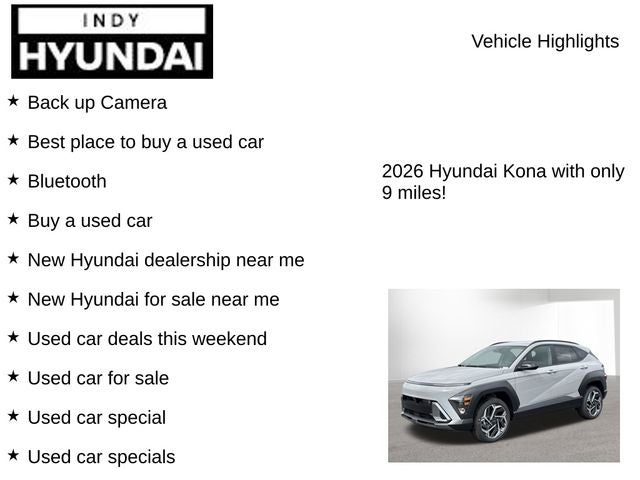 2026 Hyundai KONA SEL Premium